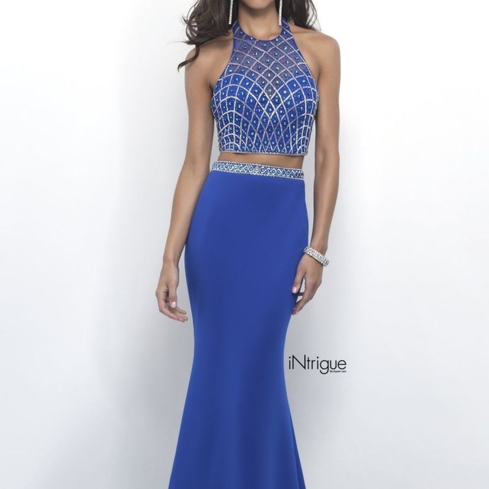 Two-Piece Beaded Gown